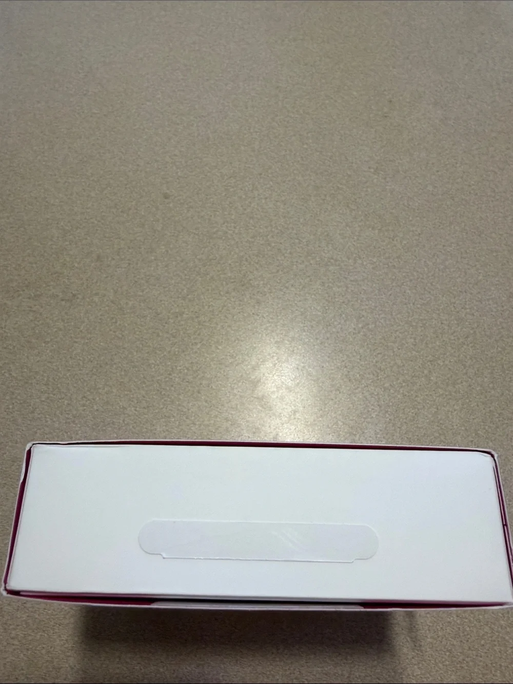 Oura Ceramic Ring with Pale Pink Box and Silver Insert